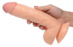 Pop Pecker 8.25 Inch Dildo With Balls - Light - Image 8