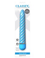 Sweet Swirl Vibrator - Blue