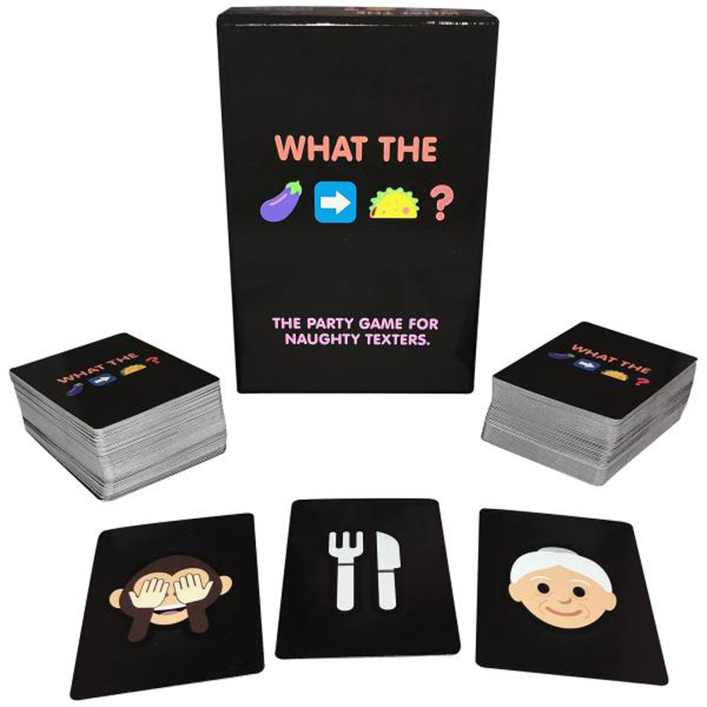 fkBq0eLq3VzqrpL86ldAqo2kBpx27WRu What the - Eggplant or Taco - Party Game for Naughty Texters - Image 1