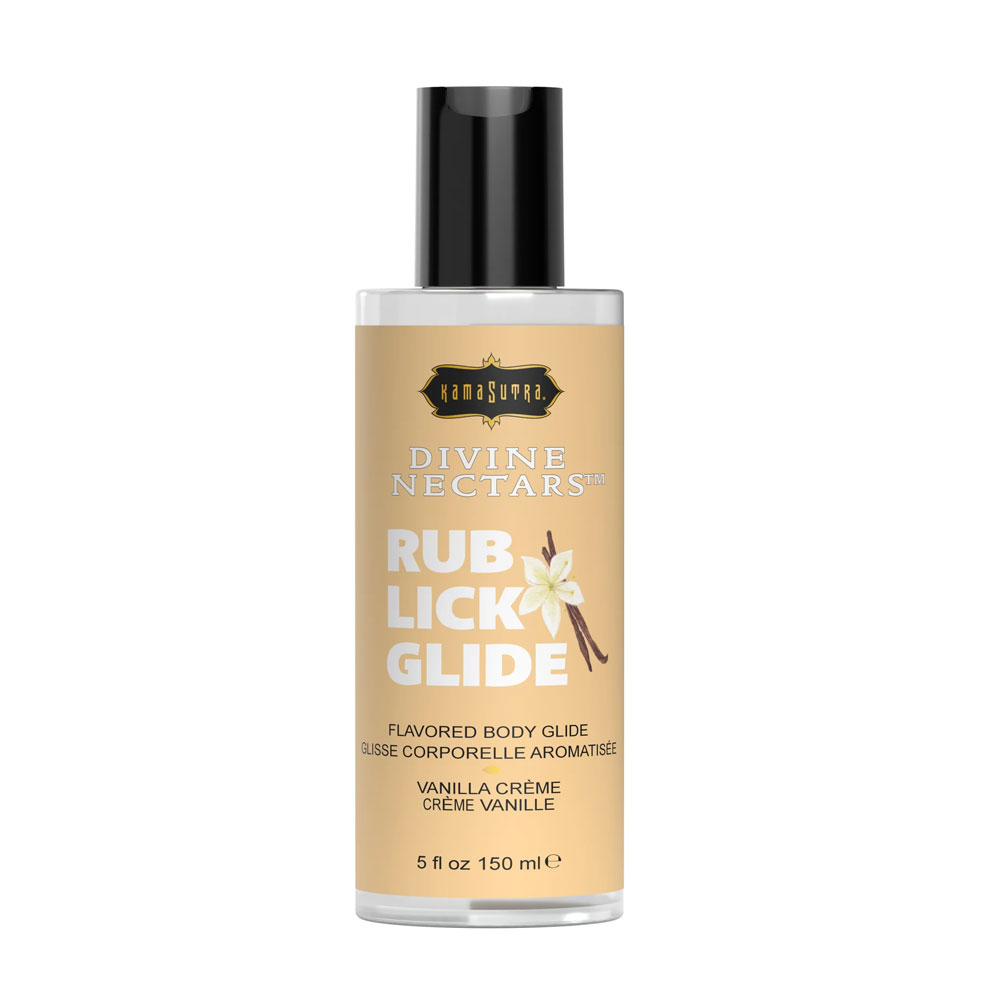 fo2Ylax4 Divine Nectars Flavored Body Glide - Vanilla Creme - 5 Fl. Oz./ 150ml - Image 1