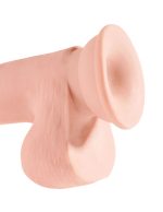 King Cock Plus Triple Density 7.5 Inch Cock With Balls - Flesh - Image 3