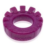 Cock-Lug Lugged Cockring - Plum - Image 5