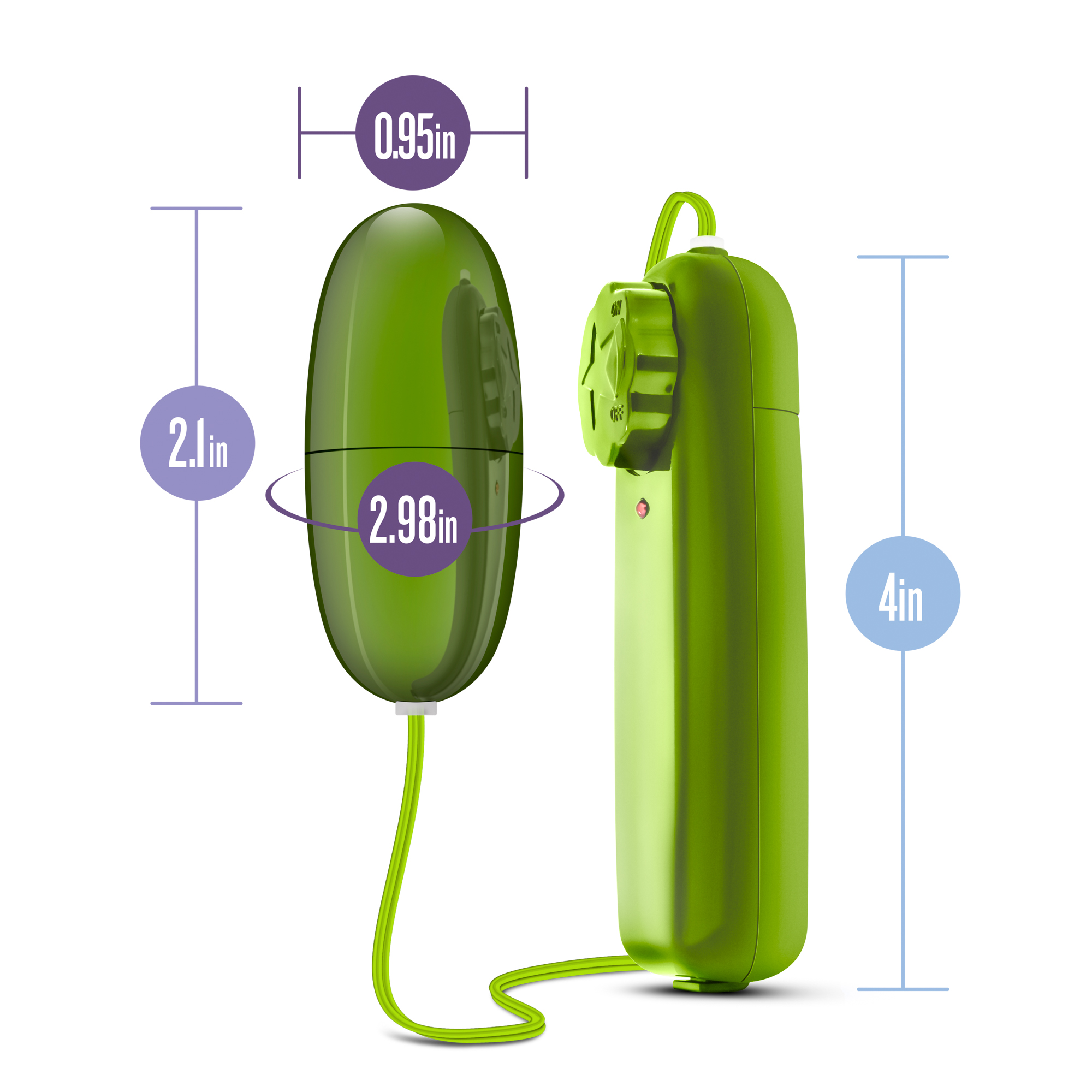 g2me1p3RCoEKA47GKu3p2QLlR7VteUcH B Yours Power Bullet - Lime - Image 1