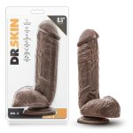 Dr. Skin - Mr. D - 8.5 Inch Dildo - Chocolate - Image 5