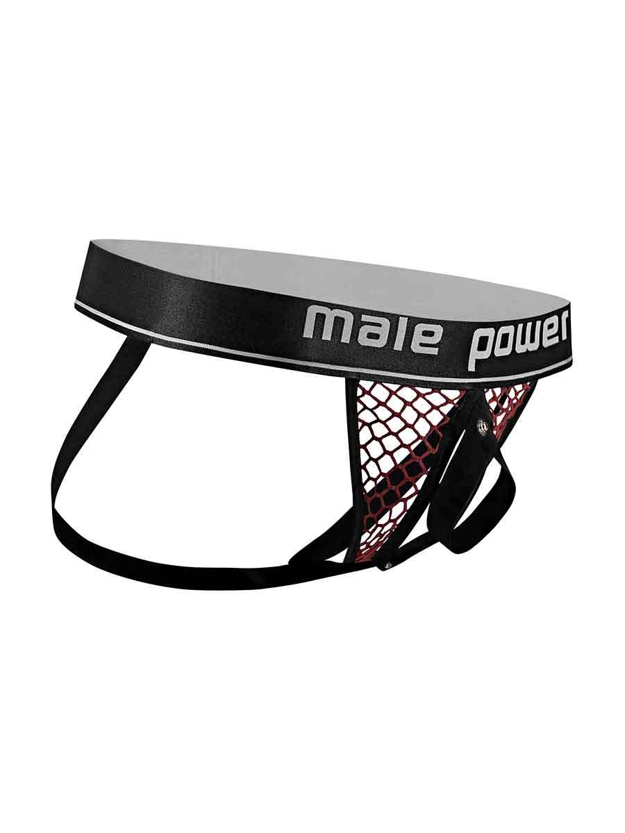 g5sI2yLzHY4NJAXAODcJ14PWQgmaEAaO Cock Pit Net Cock Ring Jock - S/ M - Burgundy - Image 1