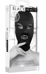 Subversion Mask With Open Mouth and Eye - Black - Image 2