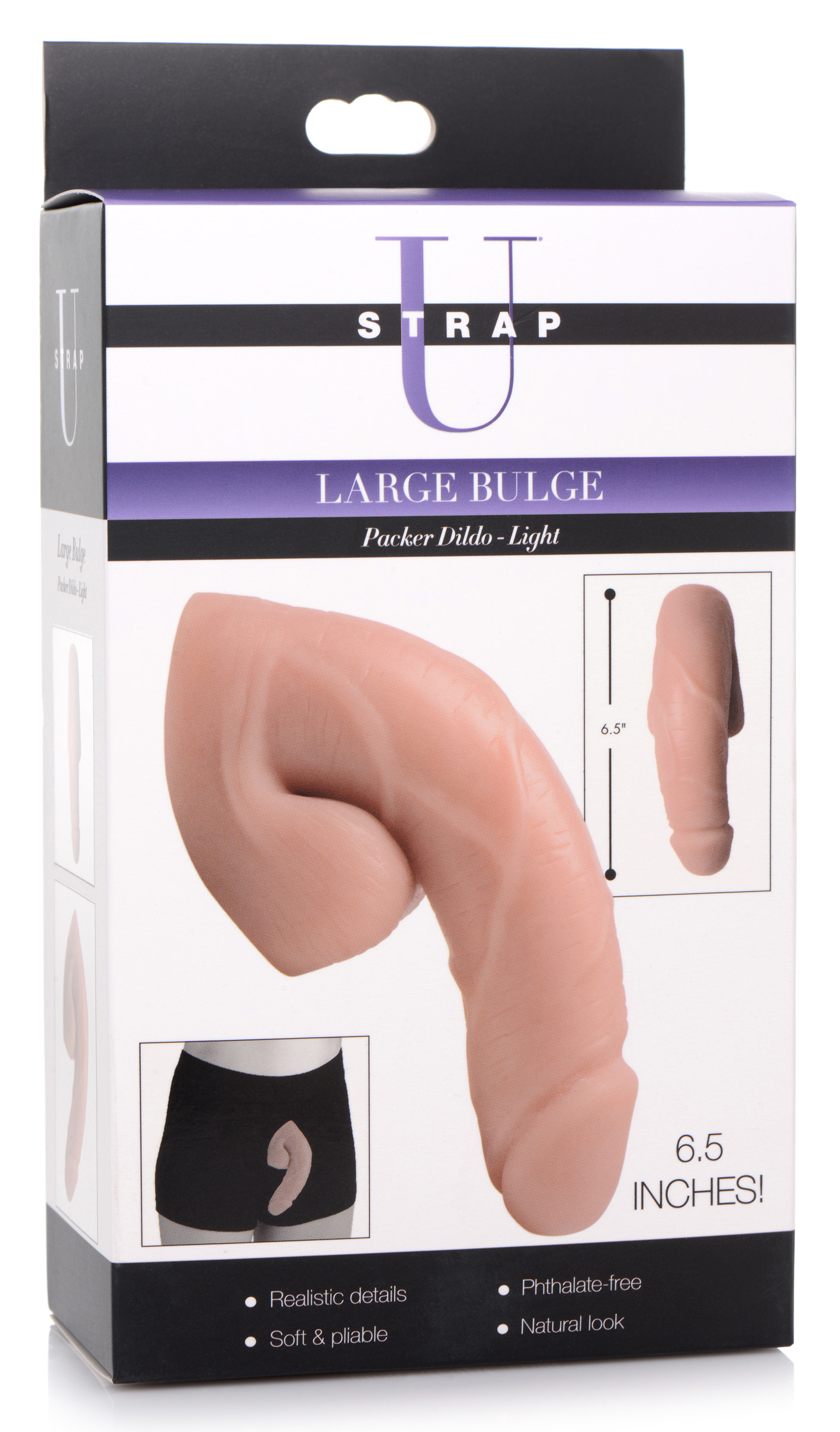 gELwmv5wcjqiyI1Ha9F7sxh5vDfbrhAm Large Bulge Packer Dildo - Light - Image 1