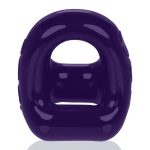 360 2- Way Cockring and Ballsling - Eggplant - Image 2