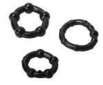 Black Performance Erection Rings - Packaged - Image 2
