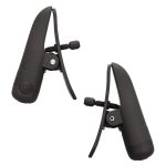 Nipple Play Nipplettes Vibrating Nipple Clamps Black Rechargeable - Image 2
