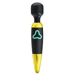 Pretty Love Body Wand With Led Light - Black and Gold - Image 3