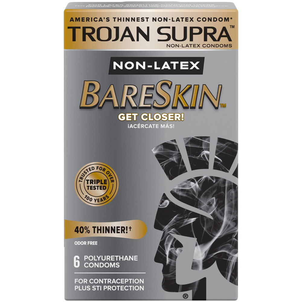 gc6qOiR6 Trojan Supra Bareskin Non-Latex - 6 Pack - Image 1