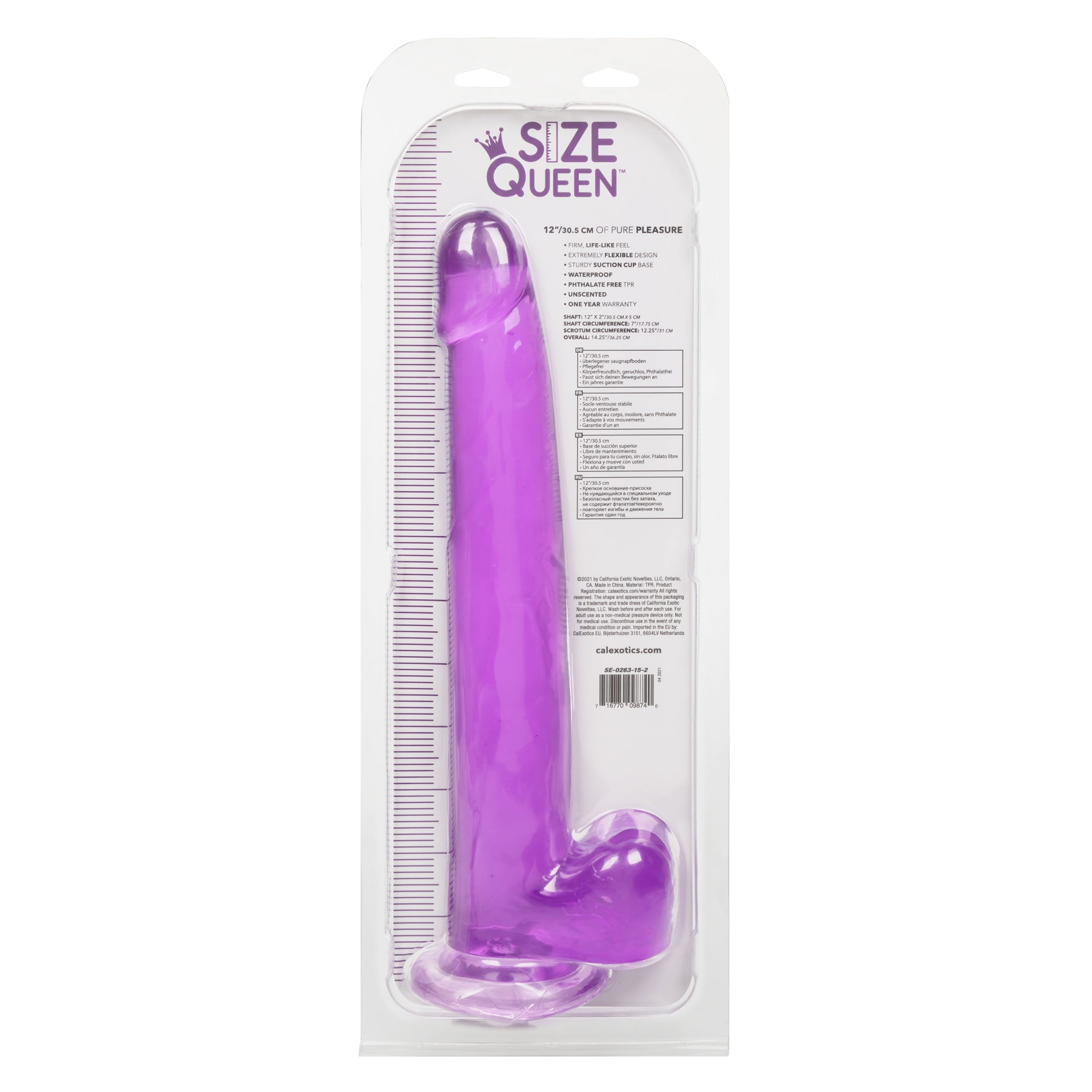 gnFAwv7QWvM2IyQkEr2gdGLKtuIbeRJU Size Queen 12 inch/30.5 Cm - Purple - Image 1
