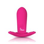 Intrigue Insertable Butterfly Panty Vibe - Hot Pink - Image 9