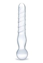 Joystick Clear Glass Dildo - Image 6
