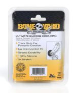 Ultimate Silicone Cock Ring - Black - Image 6