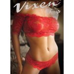 Rose & Thorn Lace Crop Top & Panty - One Size