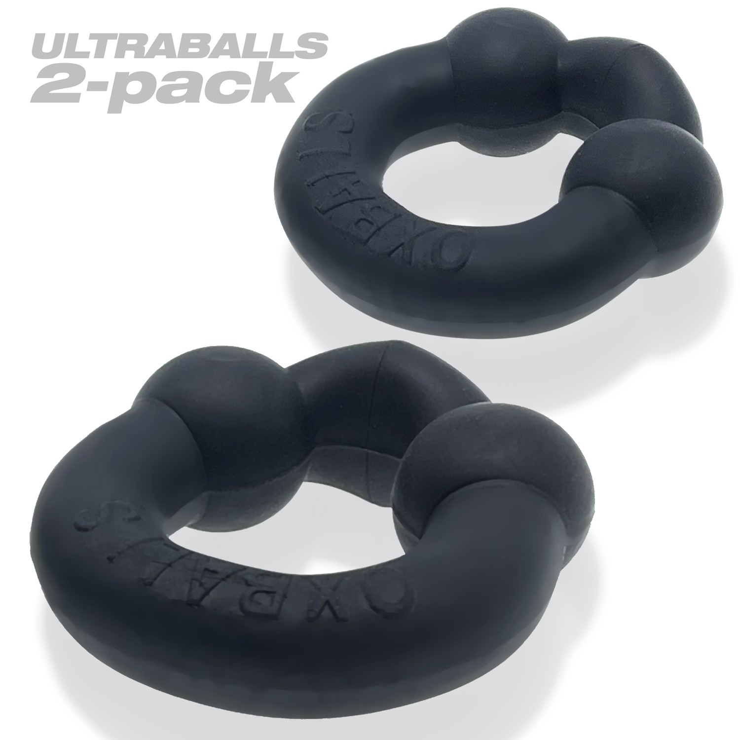 hPFtZsRw65UvovQPwnOITPi3RexZlMxi Ultraballs 2- Piece Cockring Set - Night Black - Image 1