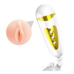 Pretty Love Sally - Vagina - White/ Gold - Image 3