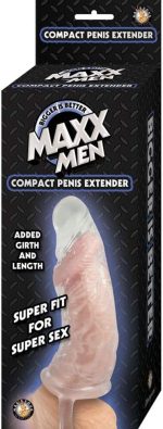 Maxx Men Compact Penis Sleeve - Clear - Image 3