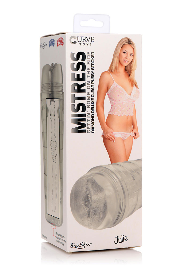 hbGafxeTVFo5B3hMGGfM7imegtb73y9s Mistress Julie - Diamond Deluxe Clear Pussy Stroker - Image 1