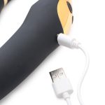 10x Pleasure Pose Come Hither Silicone Vibe With Poseable Clit Stim - Image 5