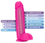 Au Naturel - Bold - Huge - 10 Inch Dildo - Pink - Image 5