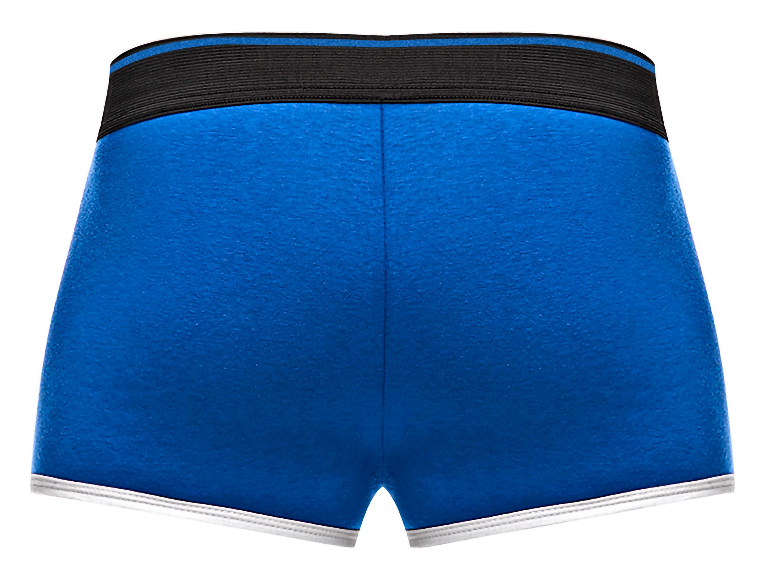 hi3arhDwEBgRj7L7Q96APsKwqpzBsRA7 Retro Sport Panel Short - Large - Blue/ Black - Image 1