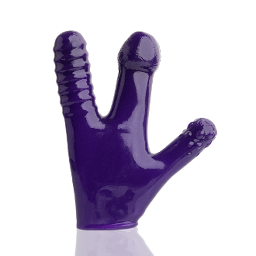 hiZkk1xGWFIlU998OQZgFVhKHJ7ACCi2 Claw Textured Glove - Eggplant - Image 1