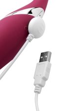 Shegasm Intense 2 in 1 Clit Stimulator - Pink - Image 6