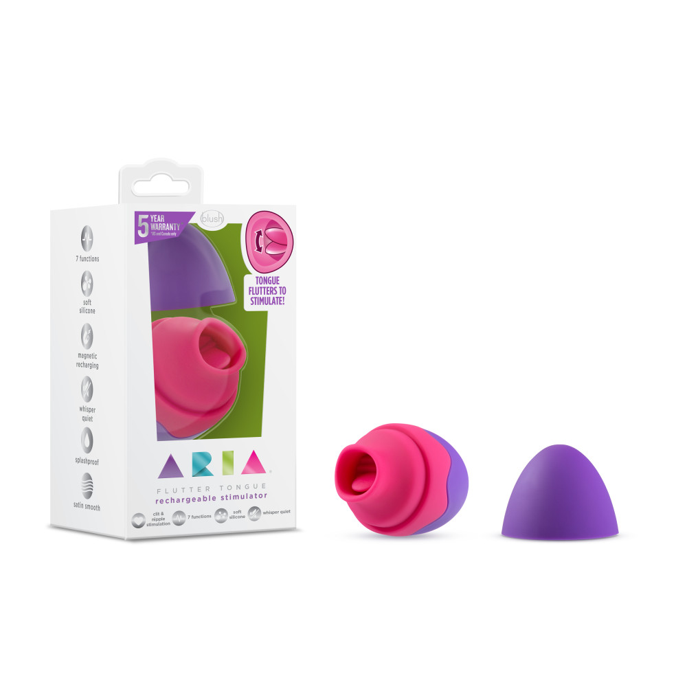 hrjAvXjWwpJVwfLwotvuzbUQxioVvxaS Aria - Flutter Tongue - Purple - Image 1