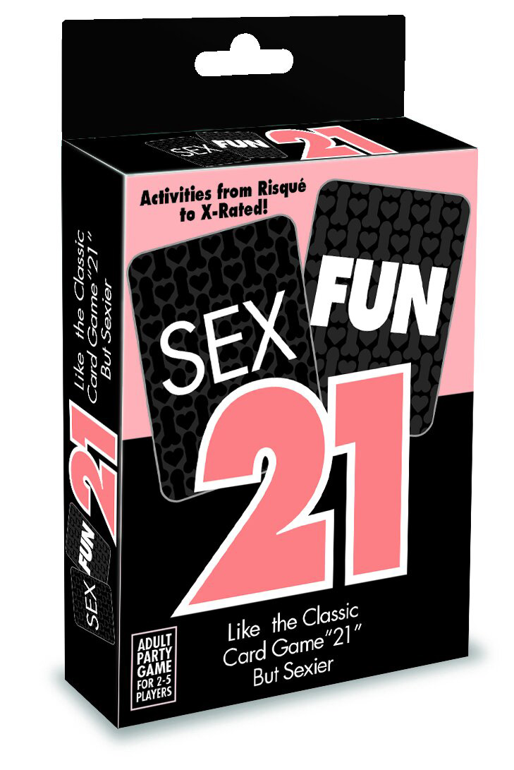 i5aXsMp0DDLsHIWXMkZOGCrZEzQNlC6S Sex Fun 21 - Adult Card Game - Image 1