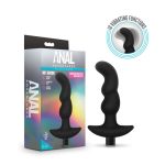 Anal Adventures - Platinum - Silicone Vibrating Prostate Massager 03 - Black - Image 5