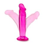 B Yours - Sweet n' Small 6 Inch Dildo With Suction Cup - Pink - Image 5