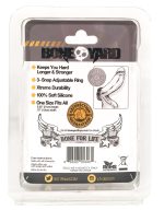 Boneyard Silicone Cock Strap 3-Snap Ring - Gray - Image 2