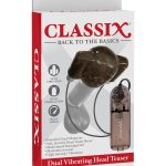 Classix Dual Vibrating Head Teaser - Black/smoke