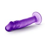 B Yours - Sweet n' Small 6 Inch Dildo With Suction Cup - Purple - Image 3