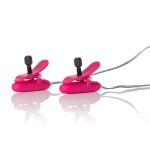 Vibrating Heated Nipple Teasers - Pink - Image 4