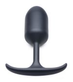 Premium Silicone Weighted Anal Plug - Small - Image 2