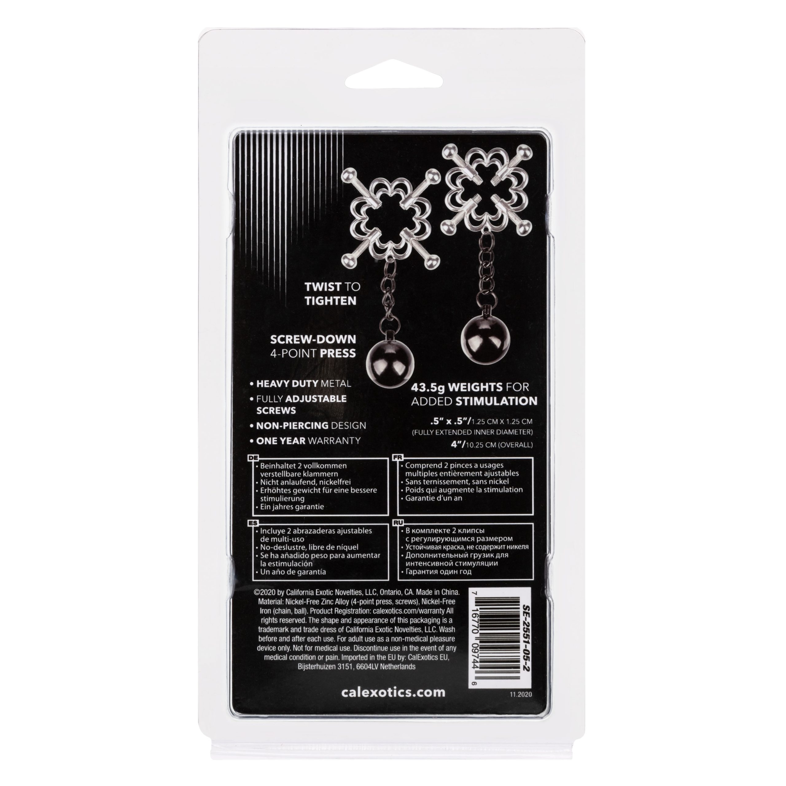 iMAFh0dglj9oHm5XUSIkcCDVDWyrZekh Nipple Grips 4-Point Weighted Nipple Press - Image 1
