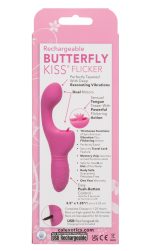 Rechargeable Butterfly Kiss Flicker - Pink - Image 2