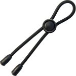 Mack Tuff Adjustable Silicone Cock Tie - Black - Image 3