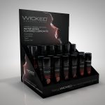 Aqua Flavored Water-Based Lubricant - 24ct Display