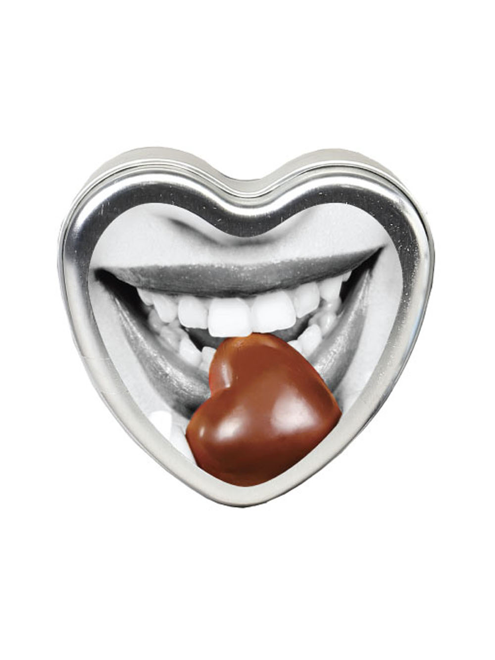 iupdjekAZACL8OTD9hLT9DatJ609O1Aq Edible Heart Candle- Chocolate - 4 Oz. - Image 1