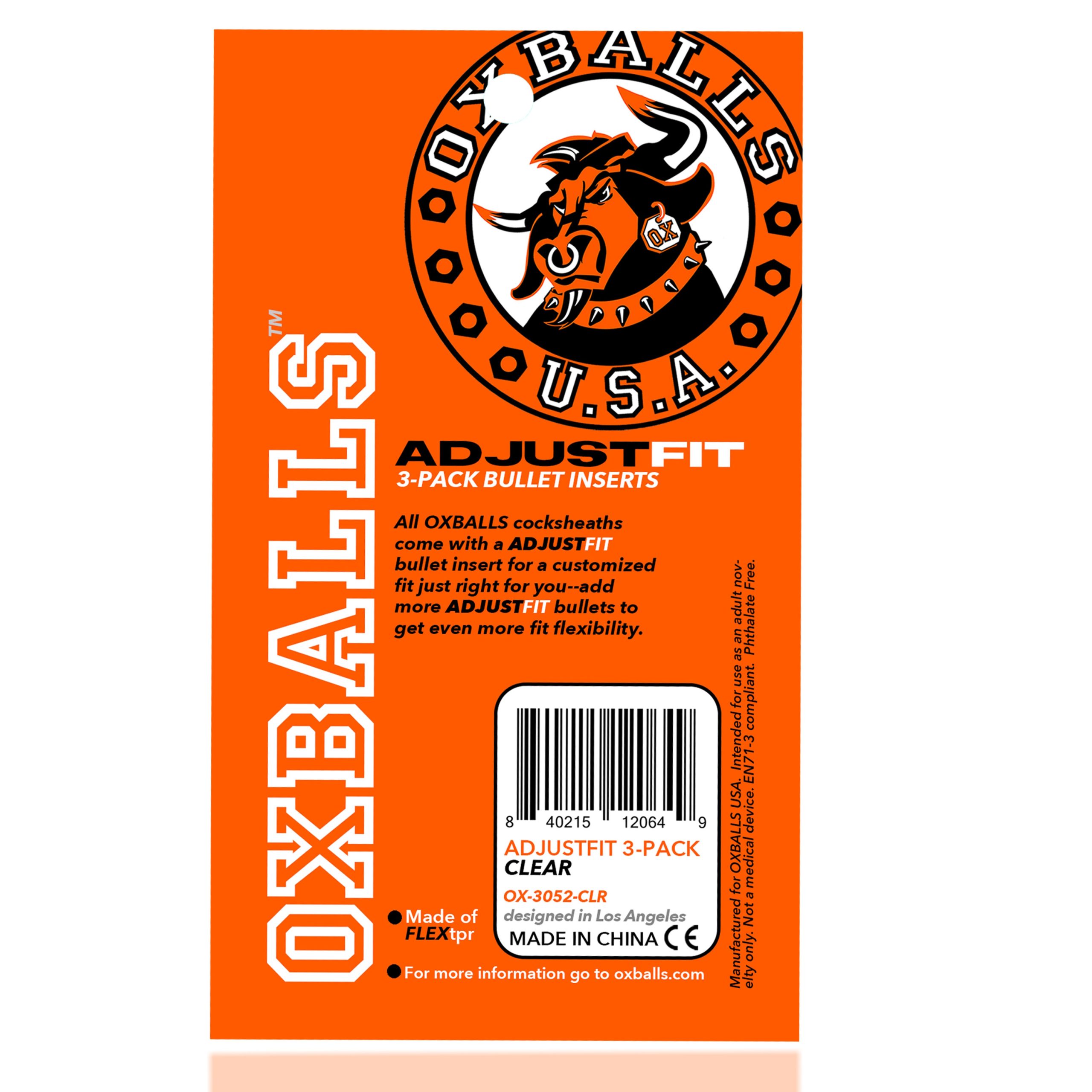 j6EbwRPoWB8hp5Oyihf0UWjNgnY956rM Cocksheath Adjustfit 3 Pack Bullet Inserts - Image 1