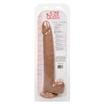 Size Queen 12 inch/30.5 Cm - Brown - Image 2