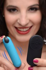 Bang Vibrating Bullet With Remote Control - Blue - Image 3