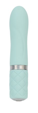 Pillow Talk Flirty Vibe With Swarovski Crystal - Teal - Image 3