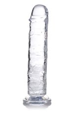 Jock C - Thru 7 Inch Clear Tpe Dildo - Image 2