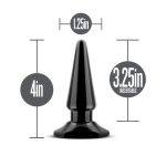 Anal Adventures - Basic Vibrating Anal Pleaser - Black - Image 3